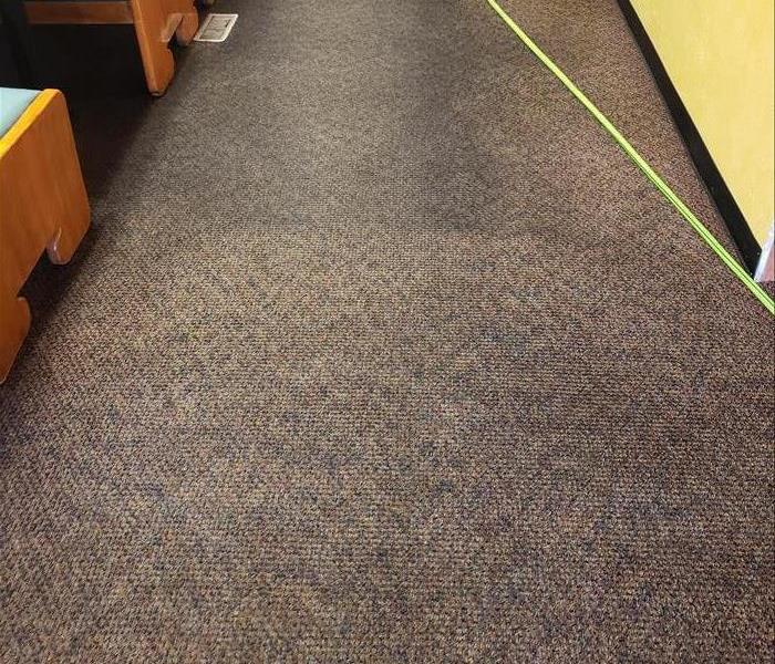 This northwest Iowa restaurant was in desperate need of carpets cleaned, here is a before and after photo. 